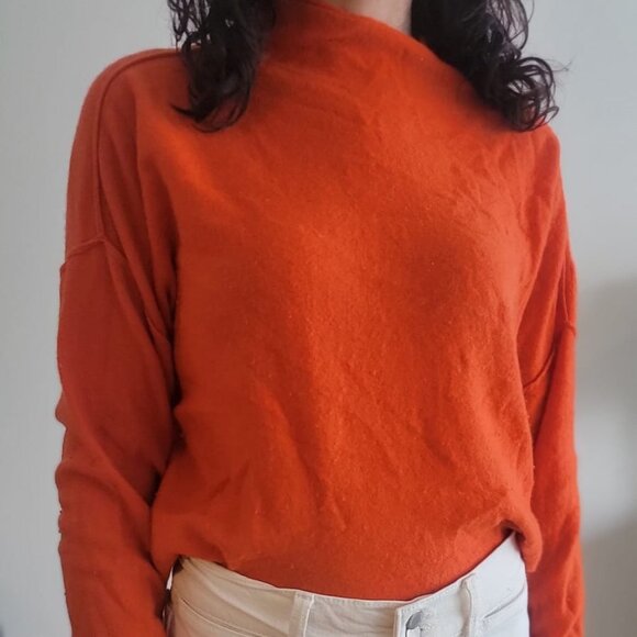 Antropologies cashmere sweater XS orange/red - Picture 4 of 4